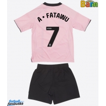 Leicester City Issahaku Fatawu #7 Tredjedraktsett Barn 2025-26 Kortermet (+ Korte bukser)